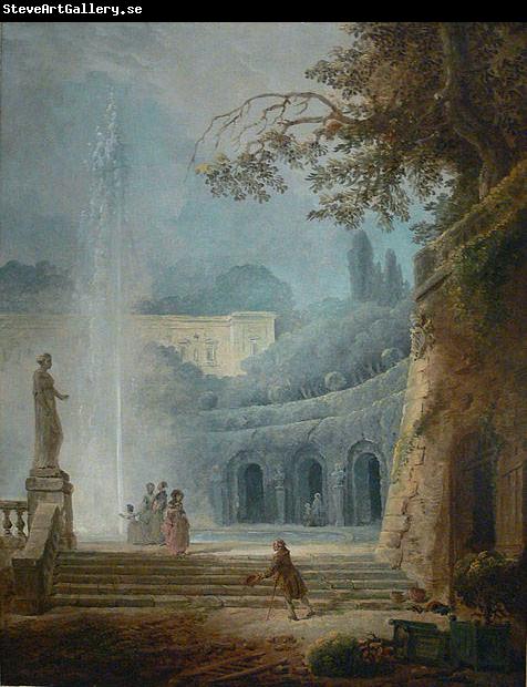 Hubert Robert The Fountain